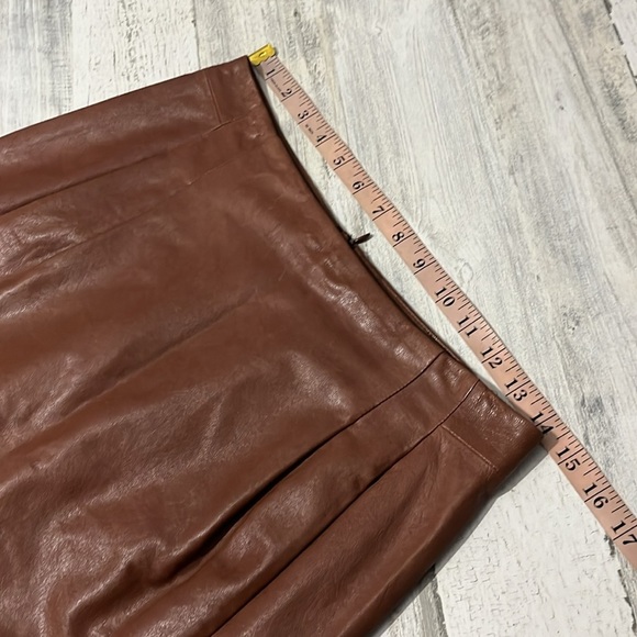 Vince Leather Skirt Size 2 - Picture 7 of 10